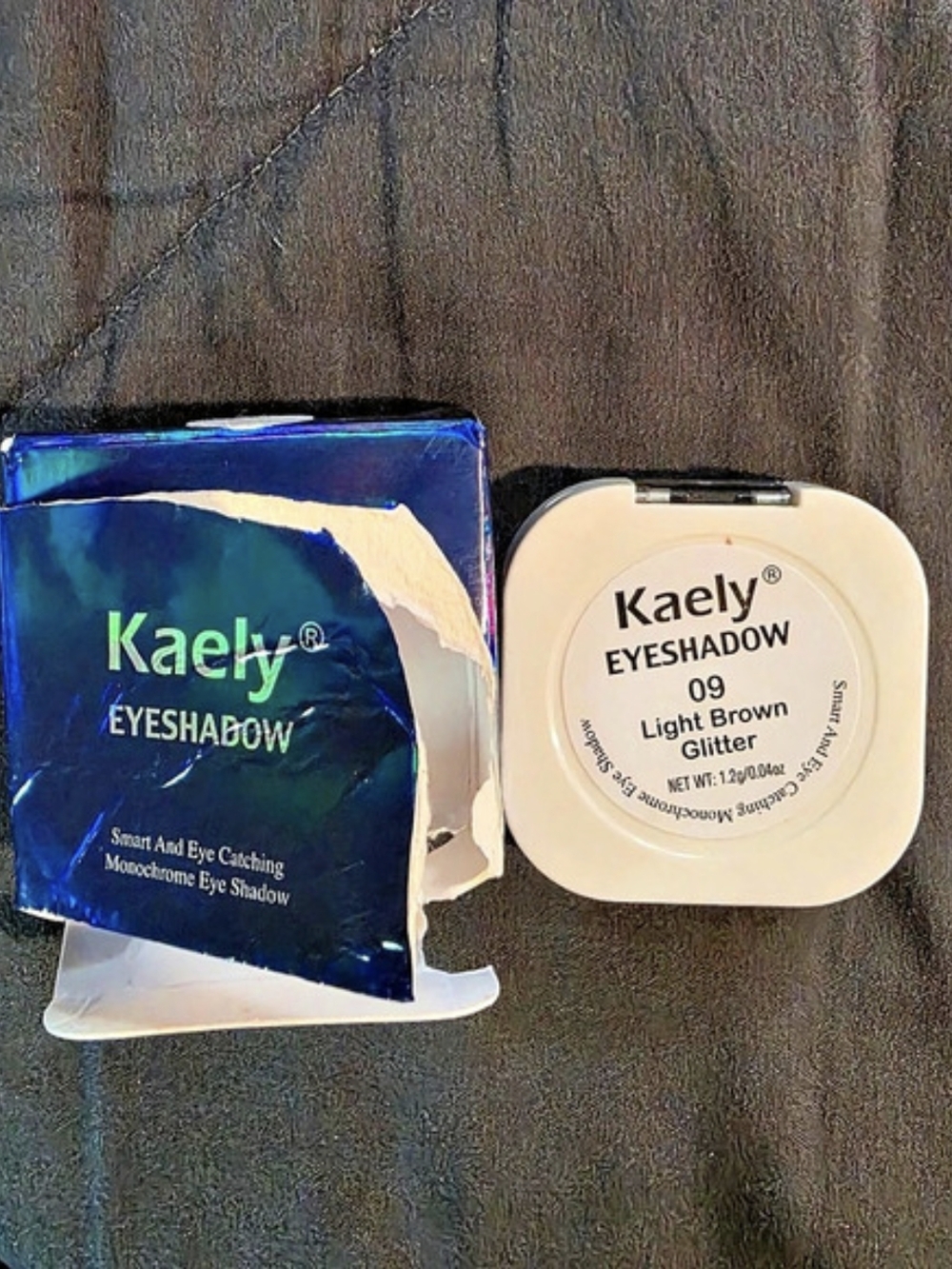 Kaely Eyeshadow 09 Light Brown Glitter Brown Glitter Eyeshadow NWT